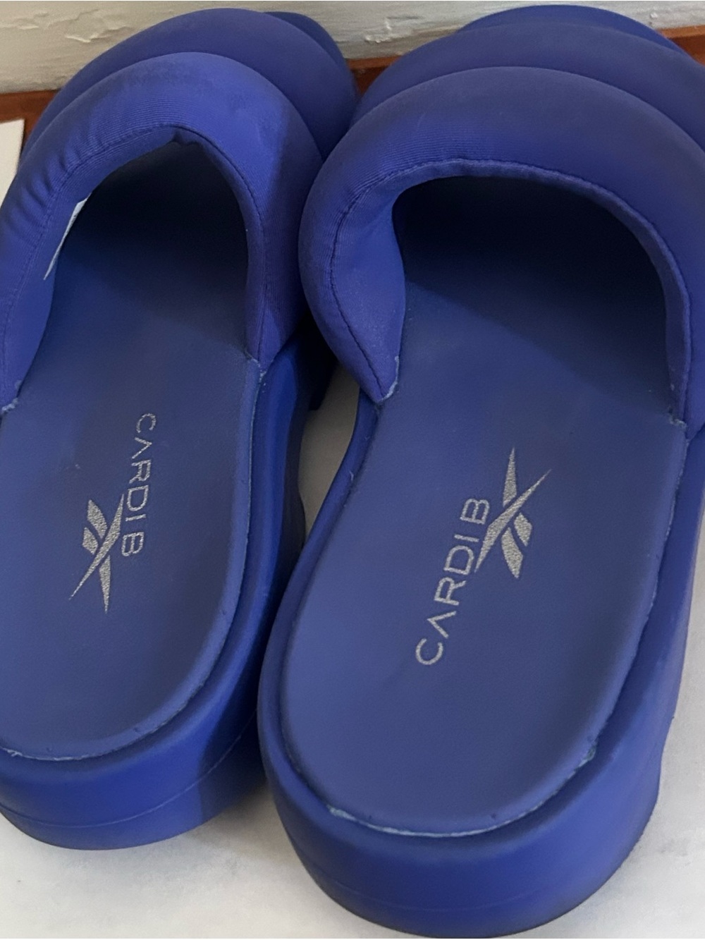 Kids Slip-On Sandals in Royal Blue